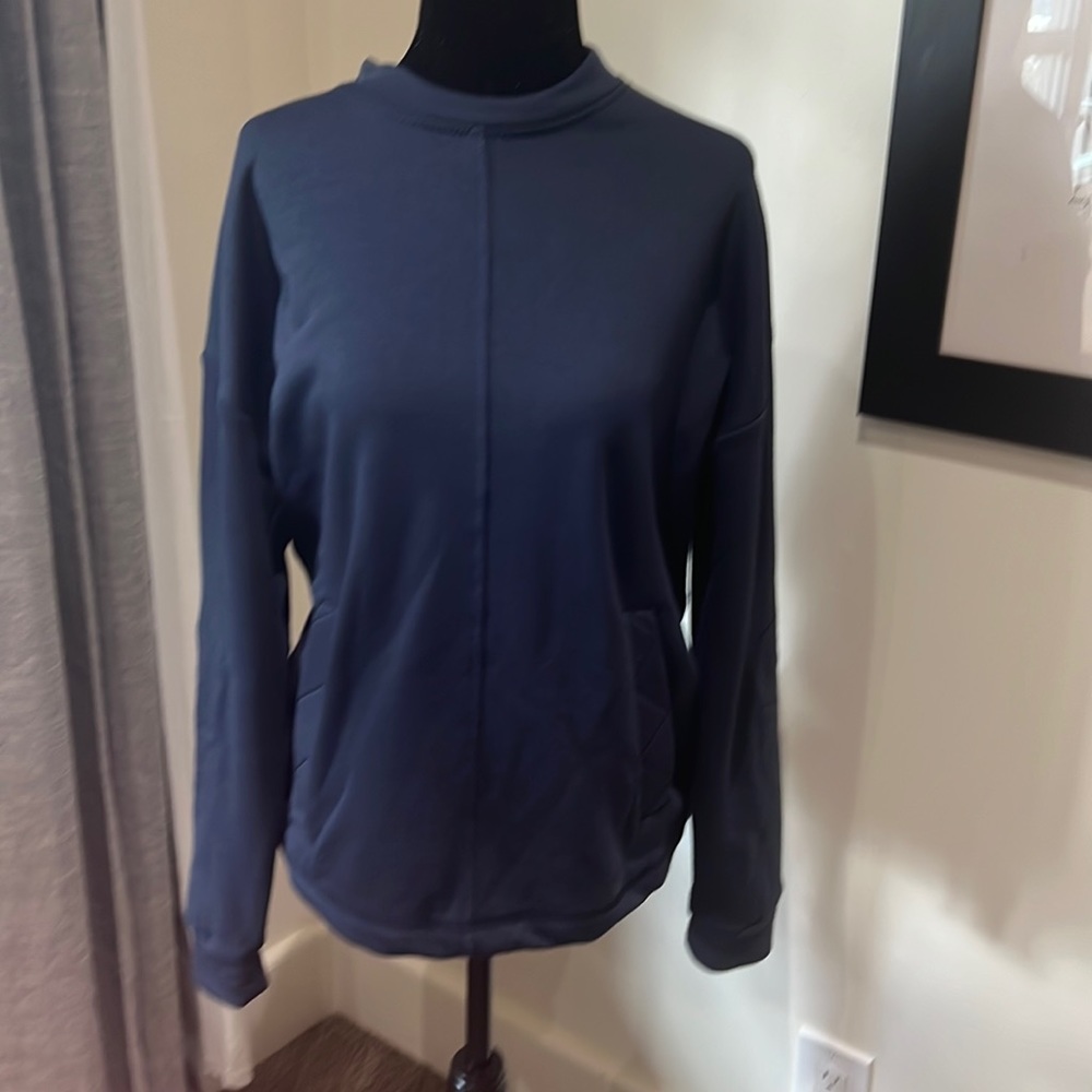 Cute and cozy navy sweatshirt